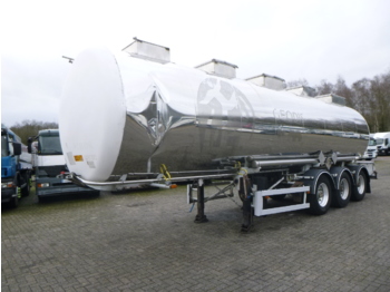 Tank semi-trailer for transportation of chemicals BSLT Chemical tank inox 33 m3 / 1 comp: picture 1
