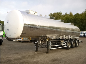 Tank semi-trailer for transportation of chemicals BSLT Chemical tank inox 33 m3 / 4 comp: picture 1