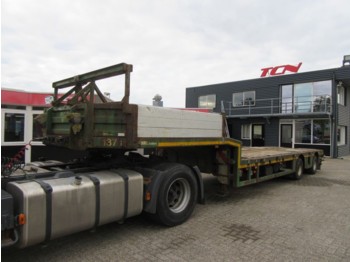 Low loader semi-trailer B-XL 2 ASSIGE GESTUURDE SEMI,UITSCHUIFBAAR: picture 1