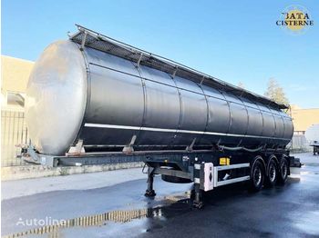 Tank semi-trailer for transportation of food Bata Cisterna per rifiuti non ADR 3 scomparti 31.000 lt: picture 1