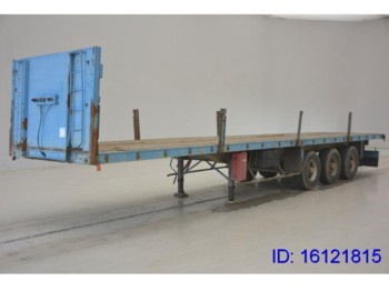 Dropside/ Flatbed semi-trailer Benalu FLAT ON SPRINGS: picture 1