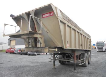 Tipper semi-trailer Benalu Steel suspension/ lames: picture 1