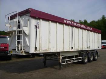 Tipper semi-trailer Benalu Tipper trailer alu 55 m3 + tarpaulin: picture 1