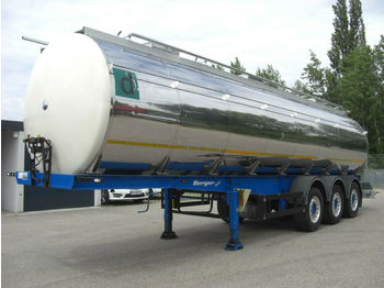 Tank semi-trailer for transportation of food Berger SAPL24 / 3 Kammern VACCUMSCHADEN: picture 1