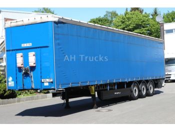 Curtainsider semi-trailer Berger SAPL 24 LTP/Extra Light/4.650 kg/SAF/Alu-Felgen: picture 1