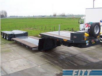 Low loader semi-trailer Broshuis 3ABD-48 EURO DIEPLADER, extra bodemvrijheid met hefbed: picture 1
