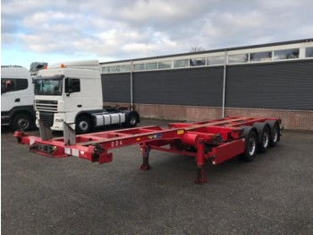 Container transporter/ Swap body semi-trailer Broshuis 3UCC-39 3-assen Gigant - Schijfremmen - Lift-as - APK 09/2019: picture 1