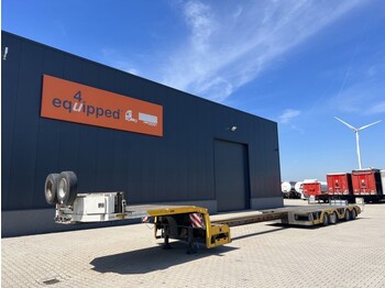 Low loader semi-trailer Broshuis 4AOU-16-40 4-axle extendable lowloader, 6.40m extendable, 2x steering-axle, 1x liftaxle, very good condition, 2x available: picture 1