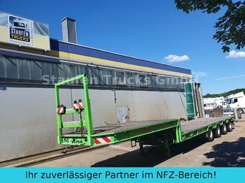 Low loader semi-trailer Broshuis 4-Achs SEMI Tieflader extendable 58 to: picture 1