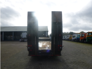 Low loader semi-trailer Broshuis 4-axle semi-lowbed trailer 71t + ramps + extendable: picture 5