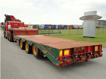 Low loader semi-trailer Broshuis Ausziehbarer Auflieger: picture 1