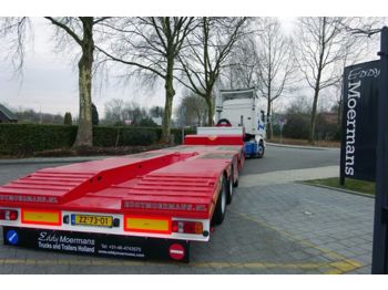 Low loader semi-trailer Broshuis E2190/27 Rad und Baggermulden: picture 1