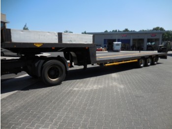 Low loader semi-trailer Broshuis E-2190, Extandeble 5.50 Mtr: picture 1