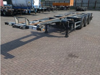 Container transporter/ Swap body semi-trailer Broshuis MULTI SLIDER: picture 1