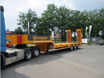 New Low loader semi-trailer Broshuis SCORPION LOW BOY LOADER 3 AXLE RAMPS: picture 1
