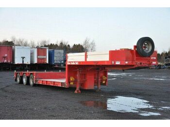 Low loader semi-trailer Broshuis Tiefbett: picture 2