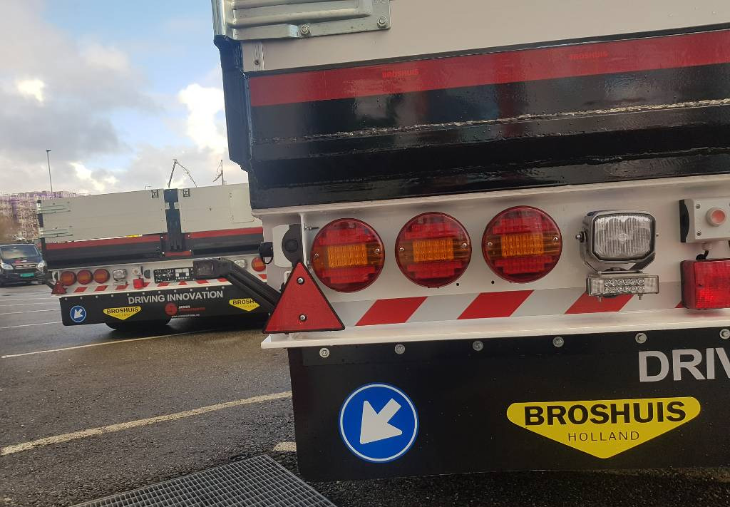 Low loader semi-trailer Broshuis jumbo: picture 16