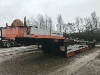 Low loader semi-trailer Broshuis lowbed very long: picture 1