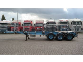 Container transporter/ Swap body semi-trailer Burg 3AXLE CONTAINER CHASSIS 40FT 30FT 2x20FT ADR: picture 1