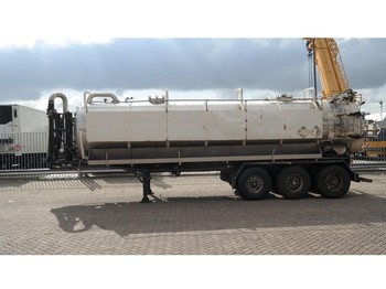 Tank semi-trailer for transportation of chemicals Burg 3 AXLE VACUUM TIPPER TANK TRAILER: picture 1