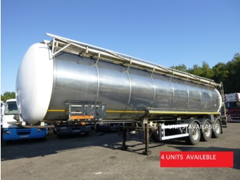 Tank semi-trailer for transportation of chemicals Burg Chemical tank inox 37.5 m3 / 1 comp: picture 1