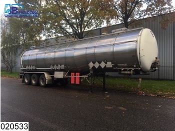 Tank semi-trailer Burg Chemie 48600 Liter, Tank heater, ADR 28-11-2017,Max 4 Bar, 100c, 3 Compartments, Isolated: picture 1