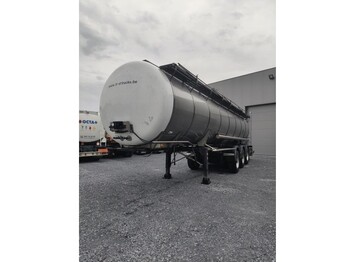 Tank semi-trailer for transportation of milk Burg foodstuff tank 31350L - heatable: picture 1