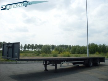 Dropside/ Flatbed semi-trailer CUPPERS SO 12 20 SL BPW Axles: picture 1