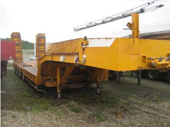 Low loader semi-trailer for transportation of heavy machinery Castera: picture 1