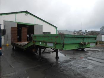Low loader semi-trailer Castera low loader with ramps: picture 1