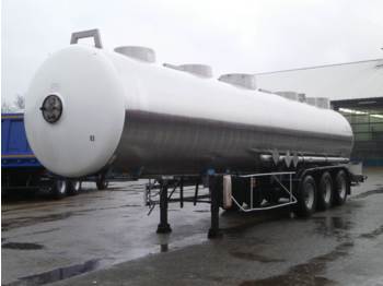 Tank semi-trailer for transportation of chemicals Chemical tank inox 32.5 m3 / 1 comp: picture 1
