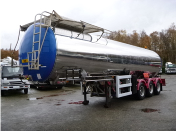 Tank semi-trailer for transportation of bitumen Clayton Bitumen tank inox 33 m3 / 1 comp + compressor: picture 1