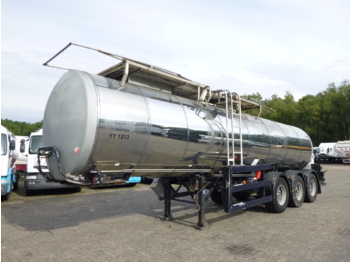 Tank semi-trailer for transportation of food Clayton Food tank inox 23.5 m3 / 1 comp: picture 1