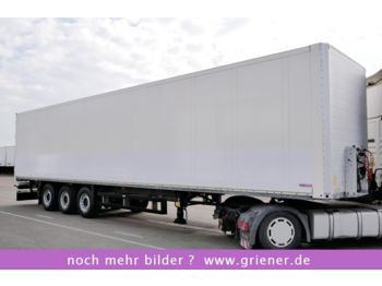 Closed box semi-trailer Schmitz Cargobull SKO 24/ LIFTACHSE / ZURRINGE / ZURRLEISTE