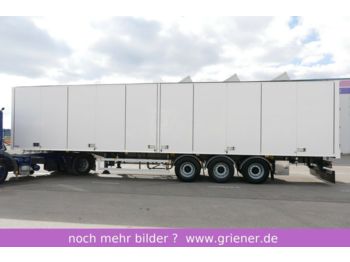 Closed box semi-trailer EKERI ( FIN ) FALTWANDKOFFER SEITENTÜRE TOP