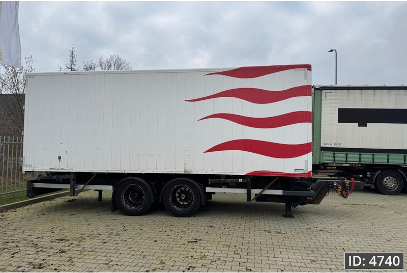 Closed box semi-trailer Jumbo TM 200 CE