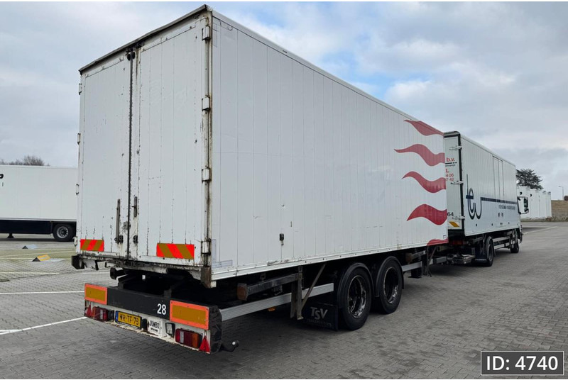 Closed box semi-trailer Jumbo TM 200 CE