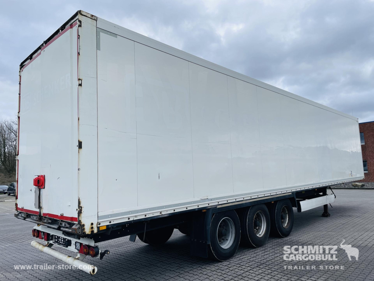 Closed box semi-trailer KRONE Auflieger Trockenfrachtkoffer Standard