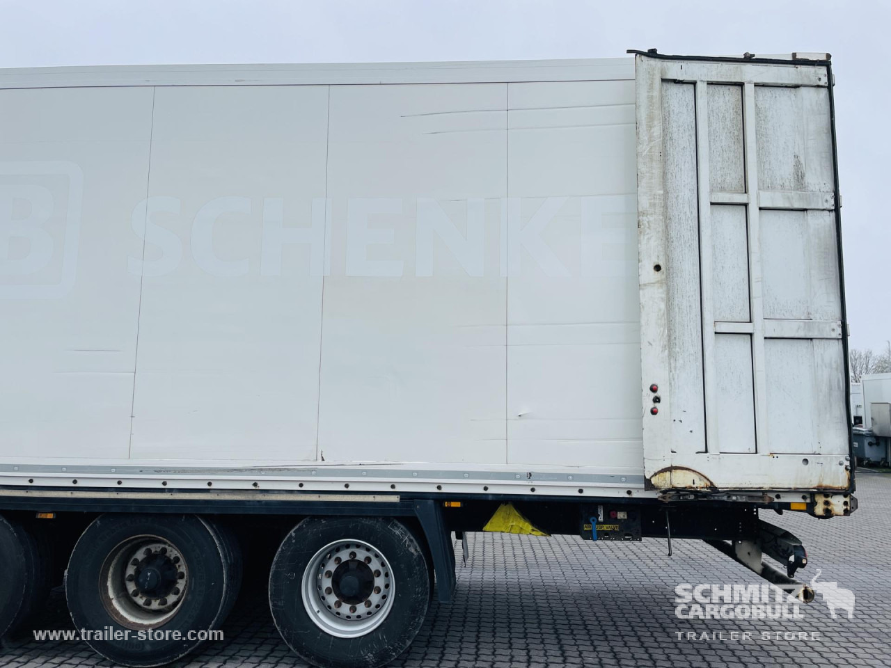 Closed box semi-trailer KRONE Auflieger Trockenfrachtkoffer Standard