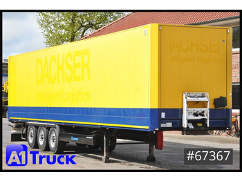 Closed box semi-trailer KRONE SDK 27, Koffer, Doppelstock, 112.762km