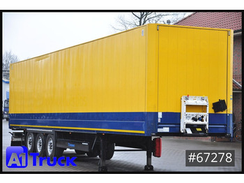 Closed box semi-trailer KRONE SDK 27, Koffer, Doppelstock,  1 Vorebsitzer