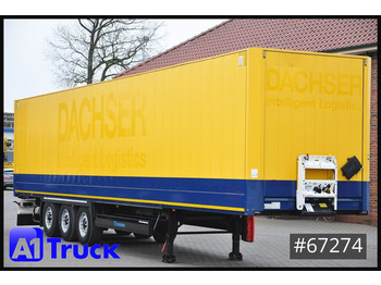 Closed box semi-trailer KRONE SDK 27, Koffer, Doppelstock,  225.016km