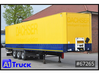Closed box semi-trailer KRONE SDK 27, Koffer, Doppelstock, 279.037km