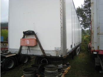Nor slep Semitrailer - Closed box semi-trailer