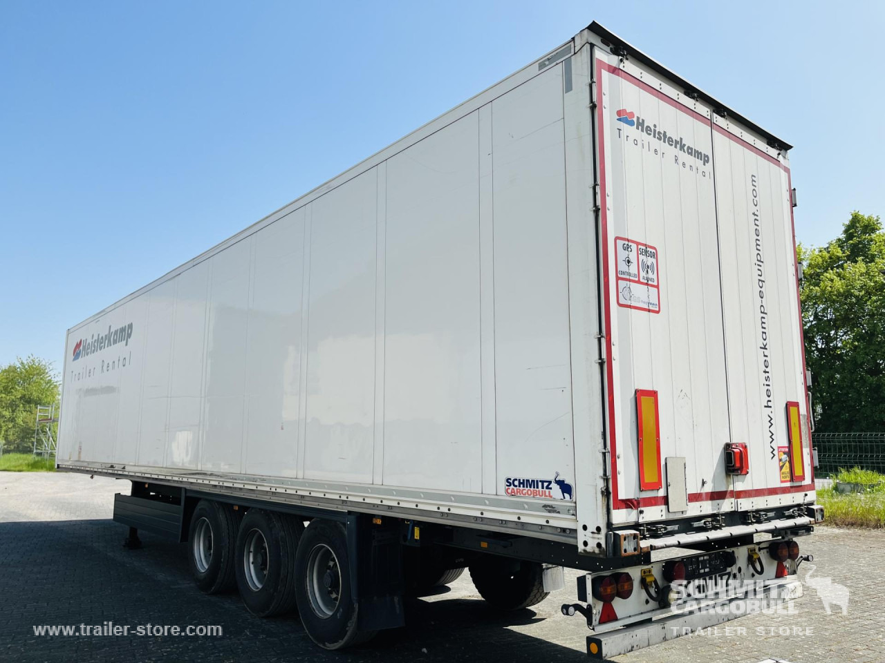 Closed box semi-trailer SCHMITZ Auflieger Trockenfrachtkoffer Standard