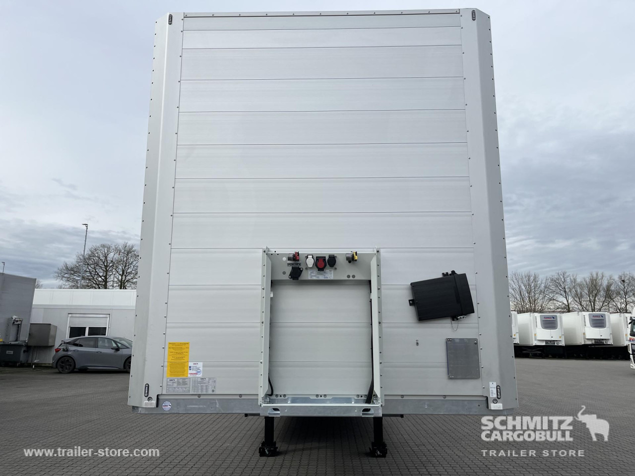 Closed box semi-trailer SCHMITZ Auflieger Trockenfrachtkoffer Standard Double deck