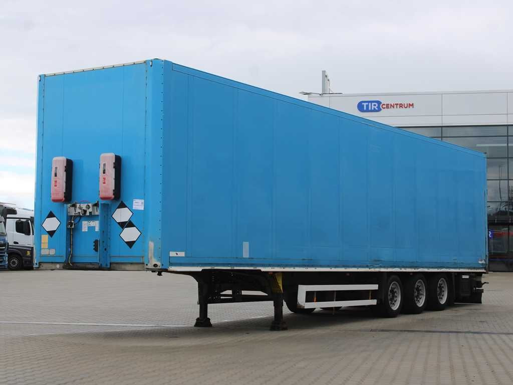 Closed box semi-trailer Schmitz Cargobull CARGOBULL AG SKO 24, LOWDECK, SAF, PNEU 80%