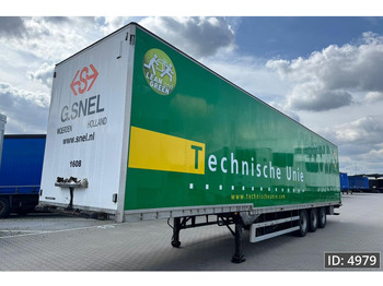 Closed box semi-trailer Talson F1227 / Confection