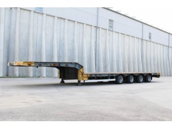 Low loader semi-trailer for transportation of heavy machinery Cometto XG4LP Tiefbett: picture 1
