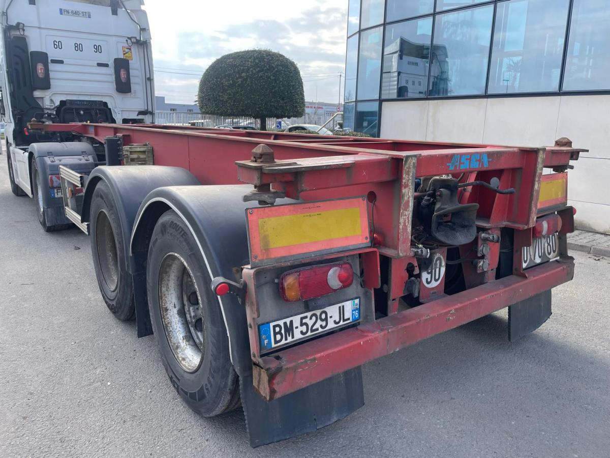 Container transporter/ Swap body semi-trailer Asca